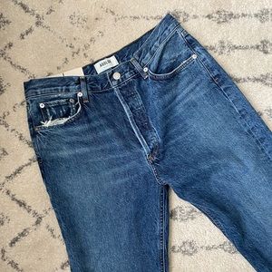 Agolde Riley High Rise Straight Crop Disguise | 29